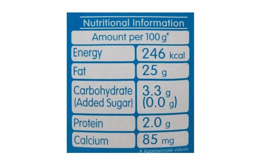 Mother Dairy Cream    Tetra Pack  200 millilitre